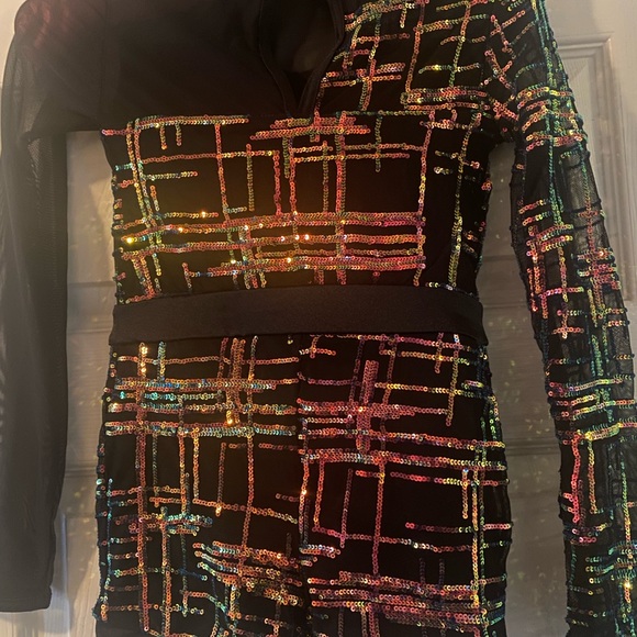 Weissman iridescent dance costume size(MC) size 8-10 - Picture 3 of 7